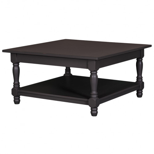 Table basse en pin massif ROMANE - 90x90x45 cm