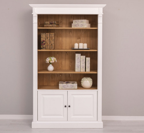 Etagère bibliothèque ouverte ROMANE - 120x39x197 cm