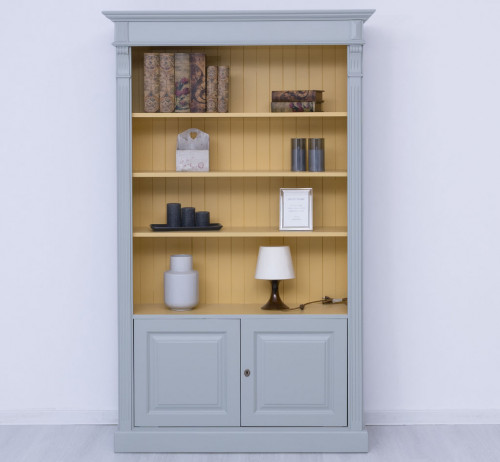 Etagère bibliothèque ouverte ROMANE - 120x39x197 cm
