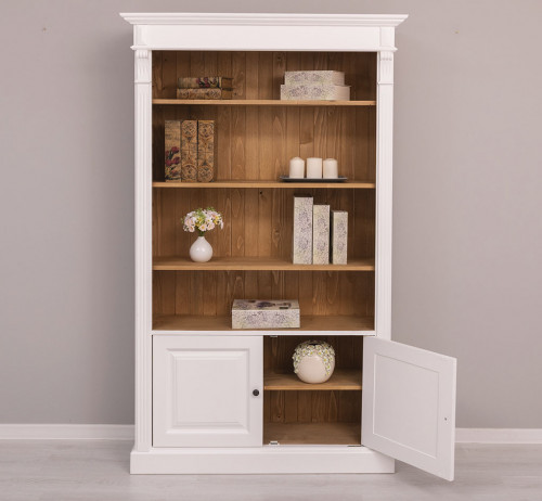 Etagère bibliothèque ouverte ROMANE - 120x39x197 cm