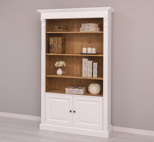 Etagère bibliothèque ouverte ROMANE - 120x39x197 cm