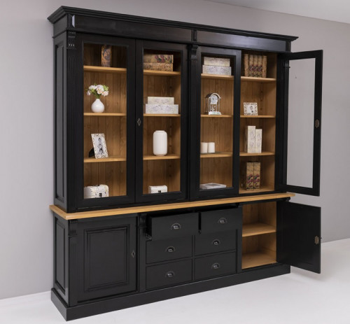 Buffet Vaisselier avec 6 tiroirs et 6 portes | 223x51x228cm