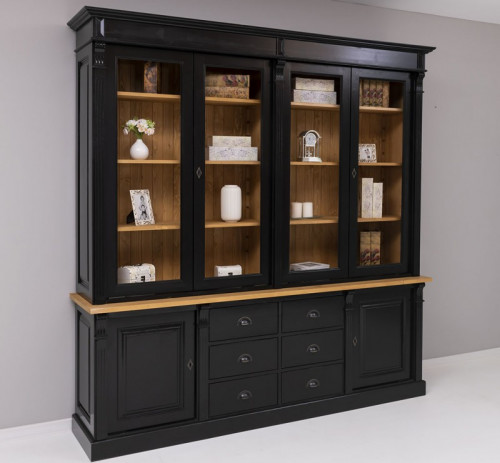 Buffet Vaisselier avec 6 tiroirs et 6 portes | 223x51x228cm