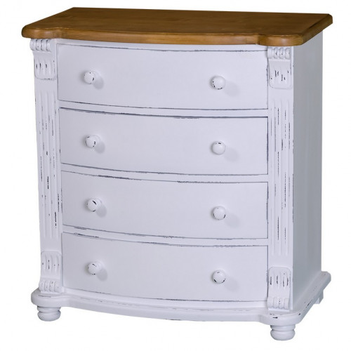Petite commode de style Louis XVI 4 tiroirs ROMANE