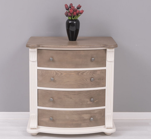 Petite commode de style Louis XVI 4 tiroirs ROMANE