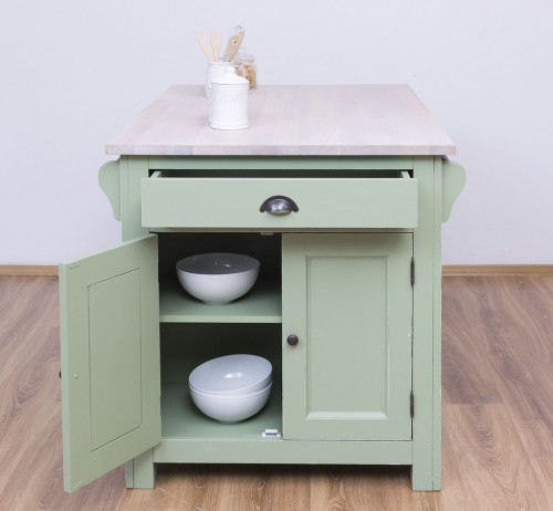 Ilot central de cuisine ROMANE - 135x85x90 cm