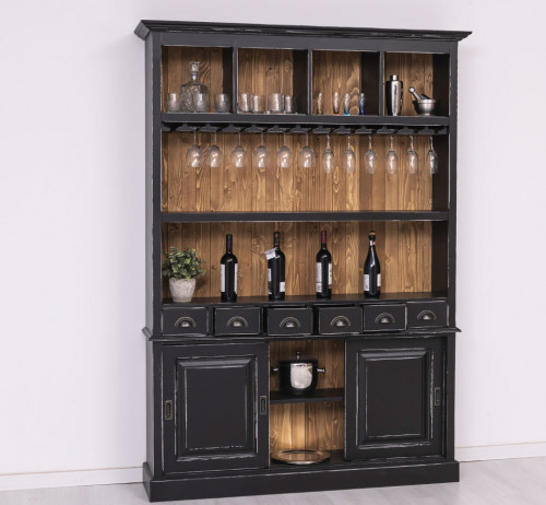 Etagère Fond de bar - 151x36x210 cm