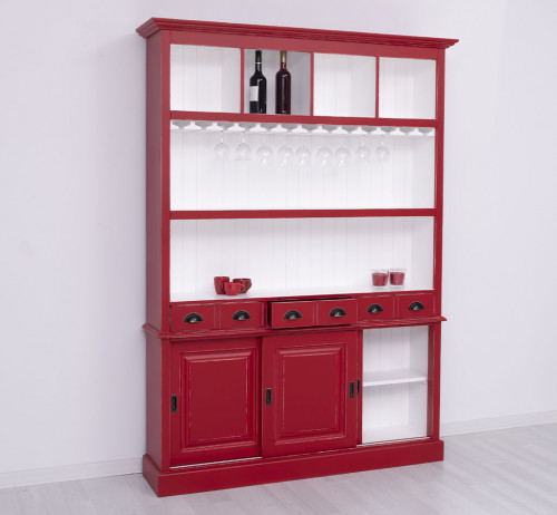 Etagère Fond de bar - 151x36x210 cm