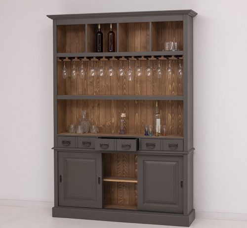 Etagère Fond de bar - 151x36x210 cm