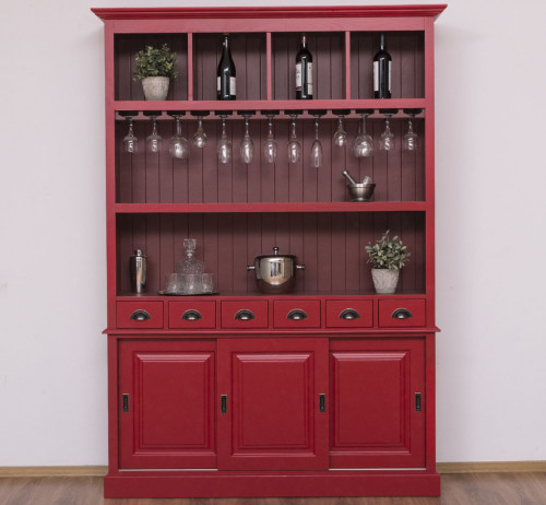 Etagère Fond de bar - 151x36x210 cm