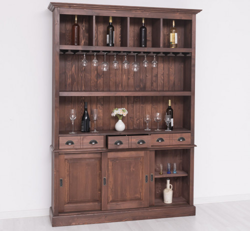 Etagère Fond de bar - 151x36x210 cm