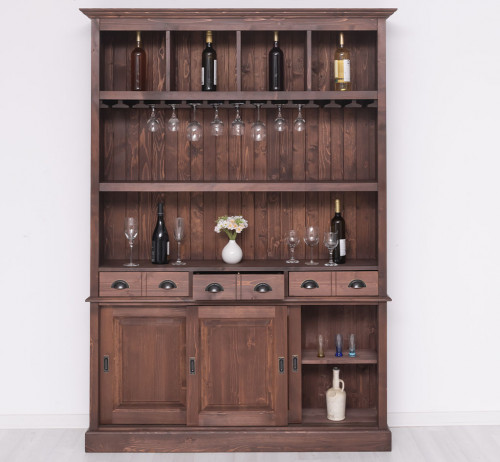 Etagère Fond de bar - 151x36x210 cm