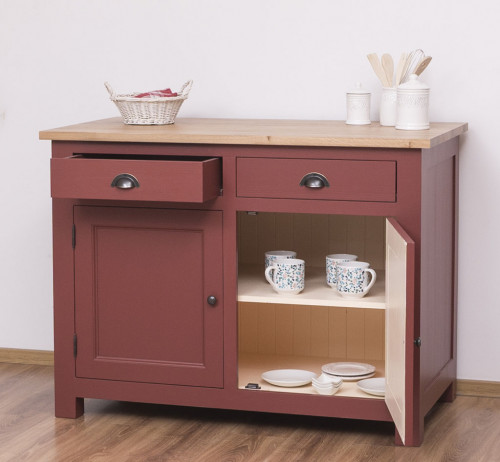 Meuble bas de cuisine ROMANE - 120x65x90 cm