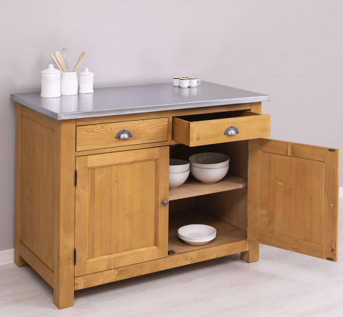 Meuble bas de cuisine ROMANE - 120x65x90 cm