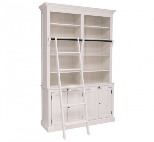 Bibliothèque 2 corps ROMANE - 159x51x244 cm