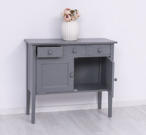 Buffet d'appoint 2 portes et 3 tiroirs