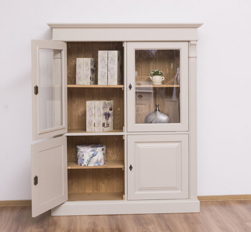 Vitrine ROMANE - 130x39x160 cm