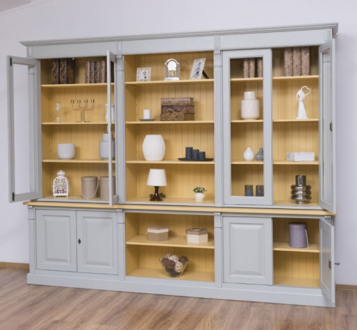 Grande bibliothèque Vitrine  ROMANE - 286x51x228 cm