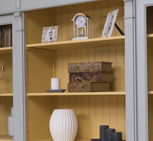 Grande bibliothèque Vitrine  ROMANE - 286x51x228 cm