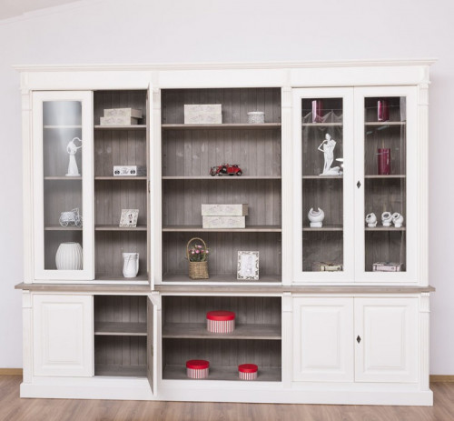Grande bibliothèque Vitrine  ROMANE - 286x51x228 cm