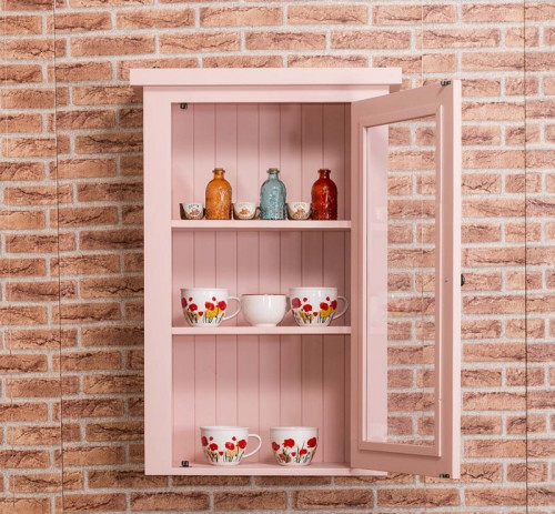 Meuble haut de cuisine ROMANE - 67x31x100 cm