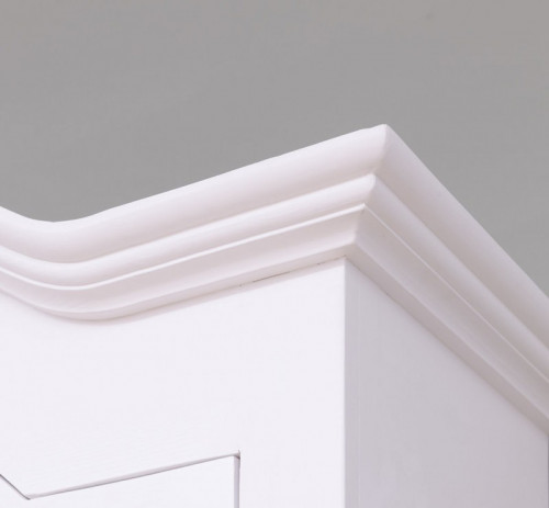 Vaisselier ROMANE en bois massif | 104x39x210 cm