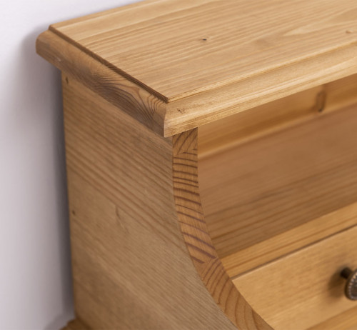 Bureau Bonheur du Jour en bois massif ROMANE - 65x40x103 cm