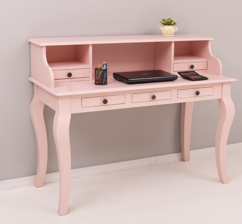 Bureau Secrétaire Dos d'âne ROMANE | 130x60x103 cm