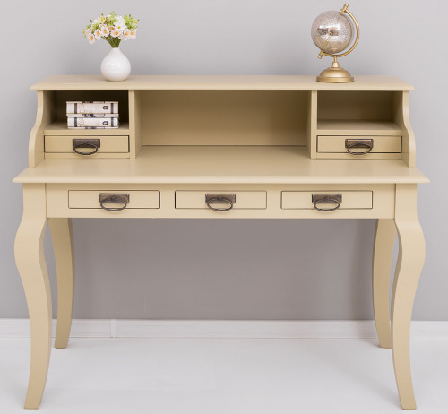 Bureau Secrétaire Dos d'âne ROMANE | 130x60x103 cm