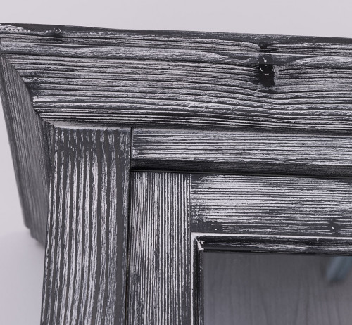 Buffet Vaisselier en bois massif ROMANE - 141x48x211 cm