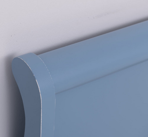 Lit Bateau de style Louis Philippe avec 2 tiroirs de rangement - 180cm