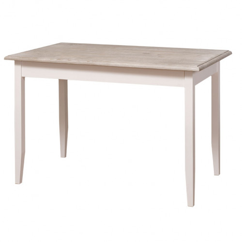 Table de cuisine ROMANE en bois massif - 120x70x78