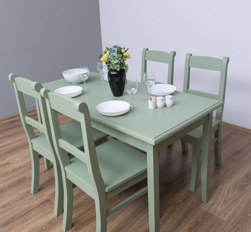 Table ROMANE en bois massif - 140x70x78 cm