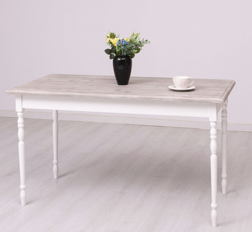 Table ROMANE en bois massif - 140x70x78cm