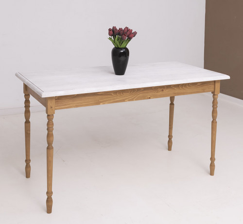 Table ROMANE en bois massif - 140x70x78cm