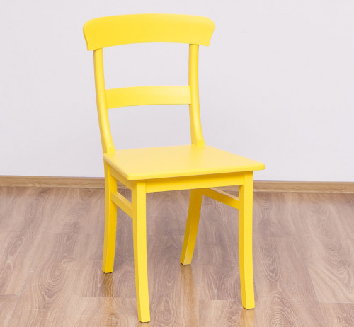 Chaise à dossier courbé et 2 barrettes - ROMANE