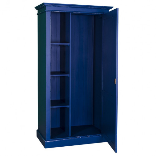 Armoire 3 Étagère et 1 Penderie ROMANE | 103x59x200cm