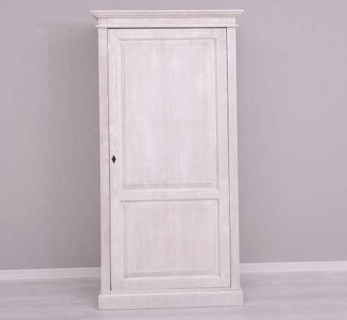 Armoire 3 Étagère et 1 Penderie ROMANE | 103x59x200cm