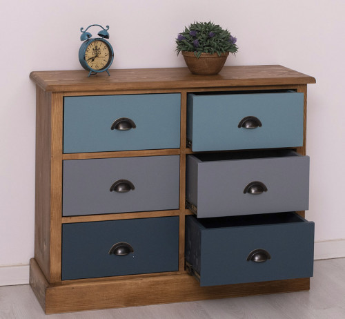 Commode 6 tiroirs - ROMANE
