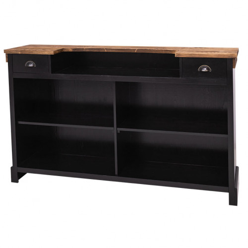 Comptoir Bar en pin Massif - 180x51x107 cm