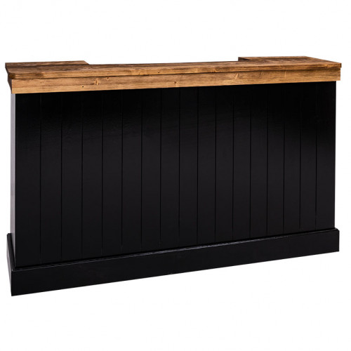 Comptoir Bar en pin Massif - 180x51x107 cm