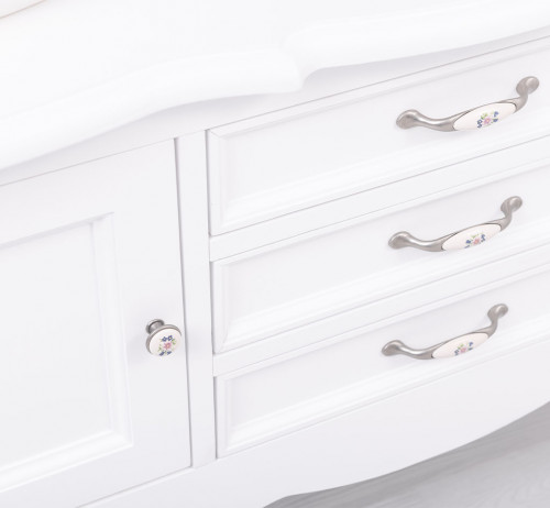 Meuble double Vasques en bois Massif - 150x54x75cm
