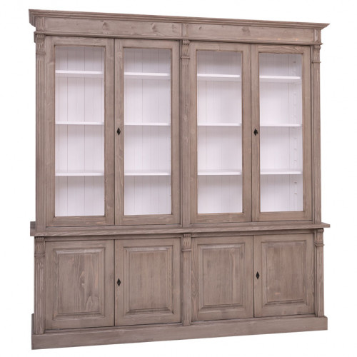 Buffet Vaisselier avec 8 portes | 223x51x228cm