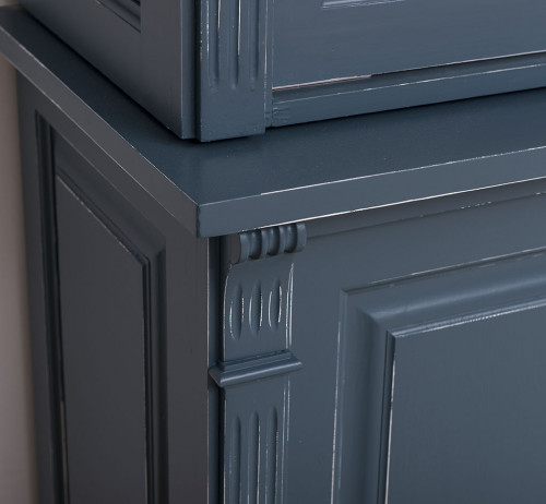 Buffet Vaisselier avec 8 portes | 223x51x228cm
