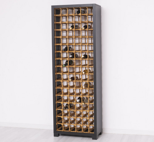 Etagere à vin Range bouteille ROMANE - 68x200x35