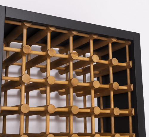 Etagere à vin Range bouteille ROMANE - 68x200x35
