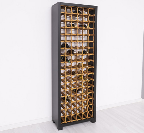 Etagere à vin Range bouteille ROMANE - 68x200x35