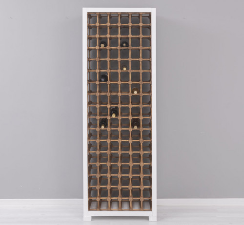 Etagere à vin Range bouteille ROMANE - 68x200x35