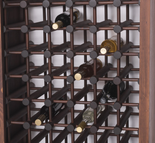Etagere à vin Range bouteille ROMANE - 68x200x35