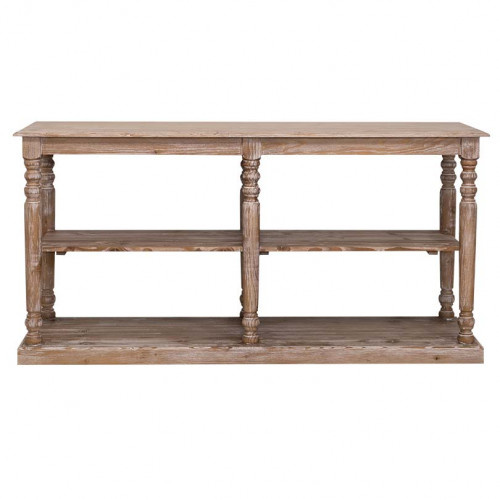 Table de mercerie avec plateau en Pin